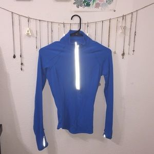 Lulu Lemon Blue Running Half-Zip